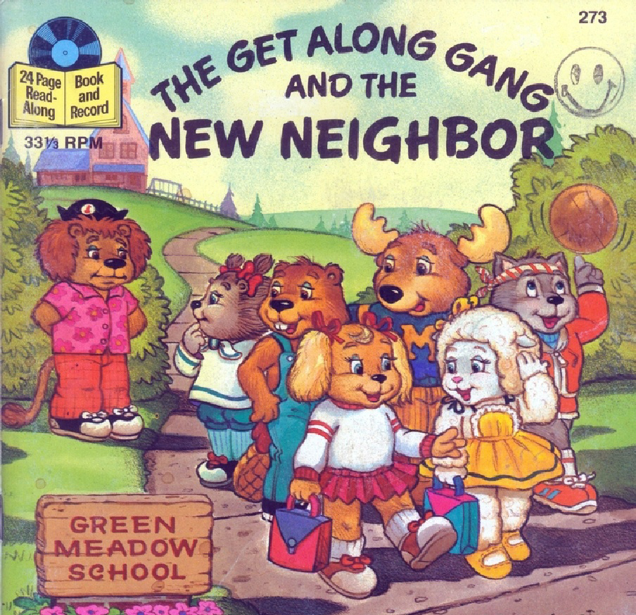 The Get Along Gang and the New Neighbor (01),绘本,绘本故事,绘本阅读,故事书,童书,图画书,课外阅读